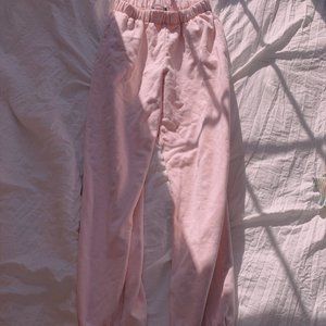 brandy melville pink sweatpants